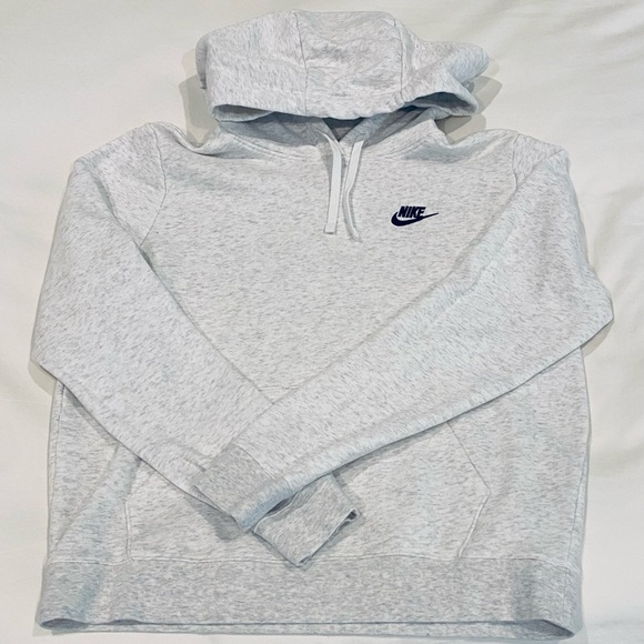 Nike Heather Gray Pullover Hoodie - Picture 2 of 2